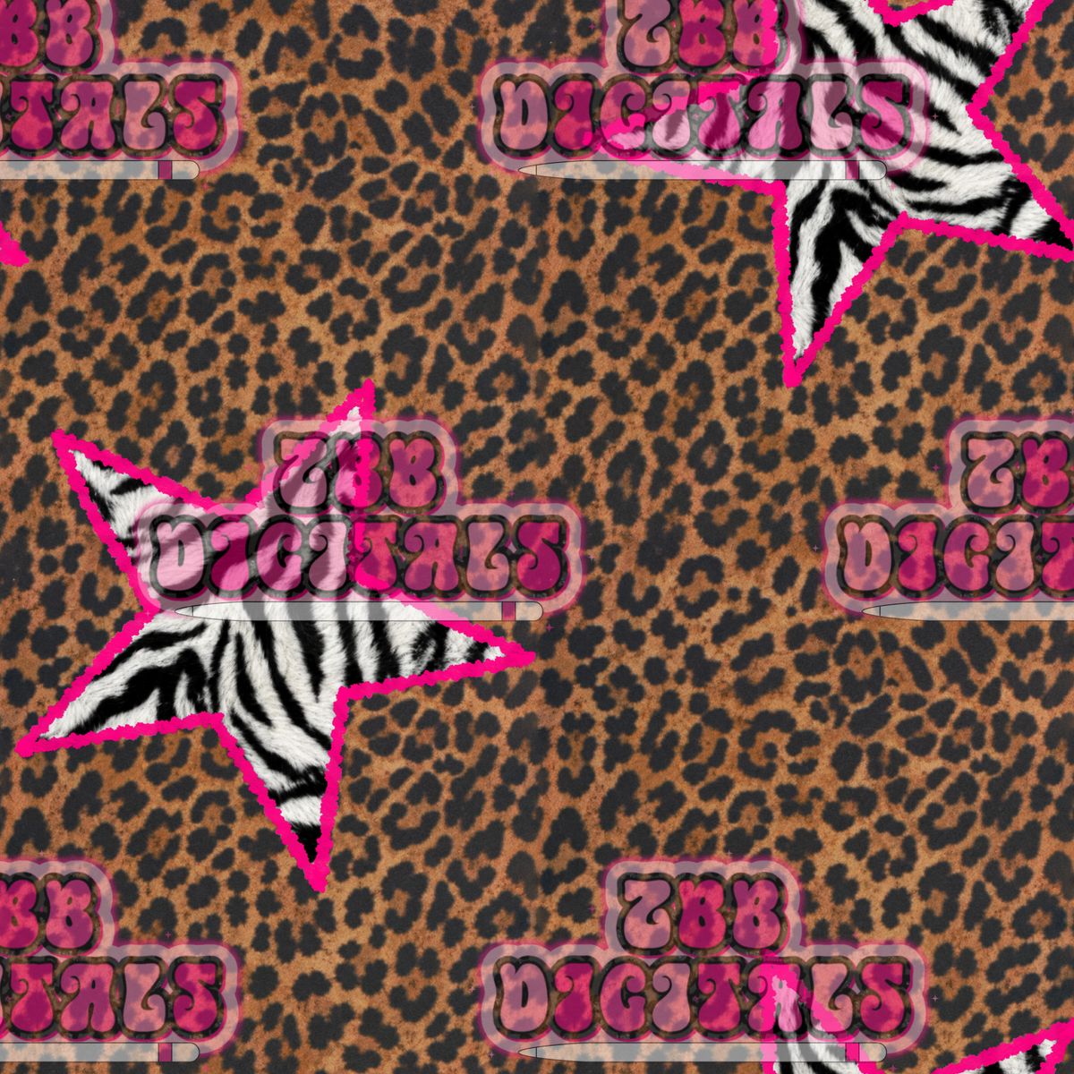 leopard zebra stars