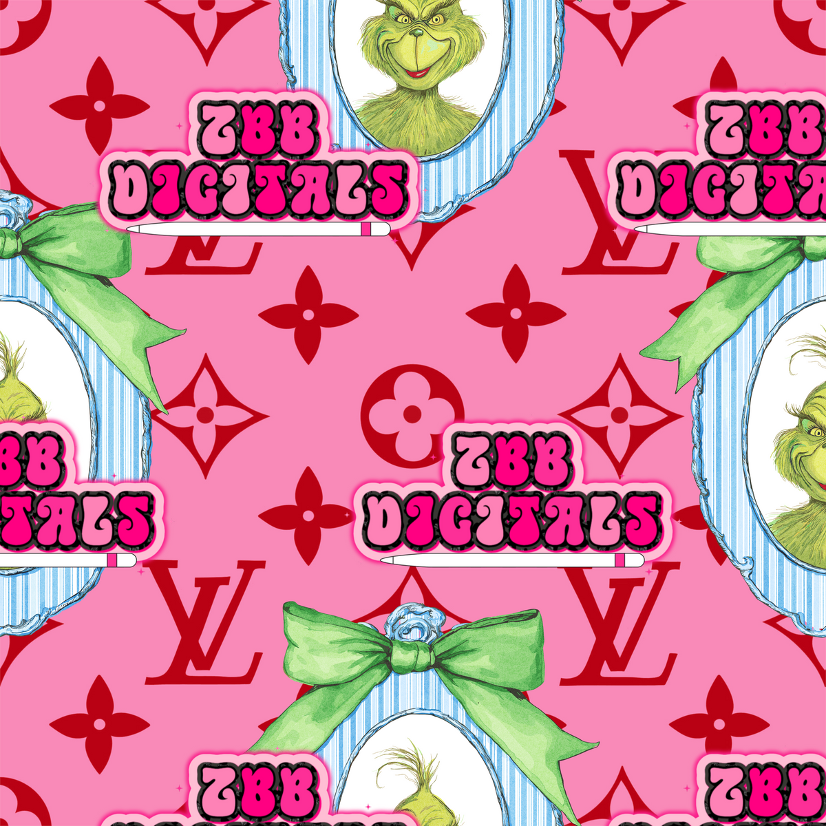 boujee grinch frame