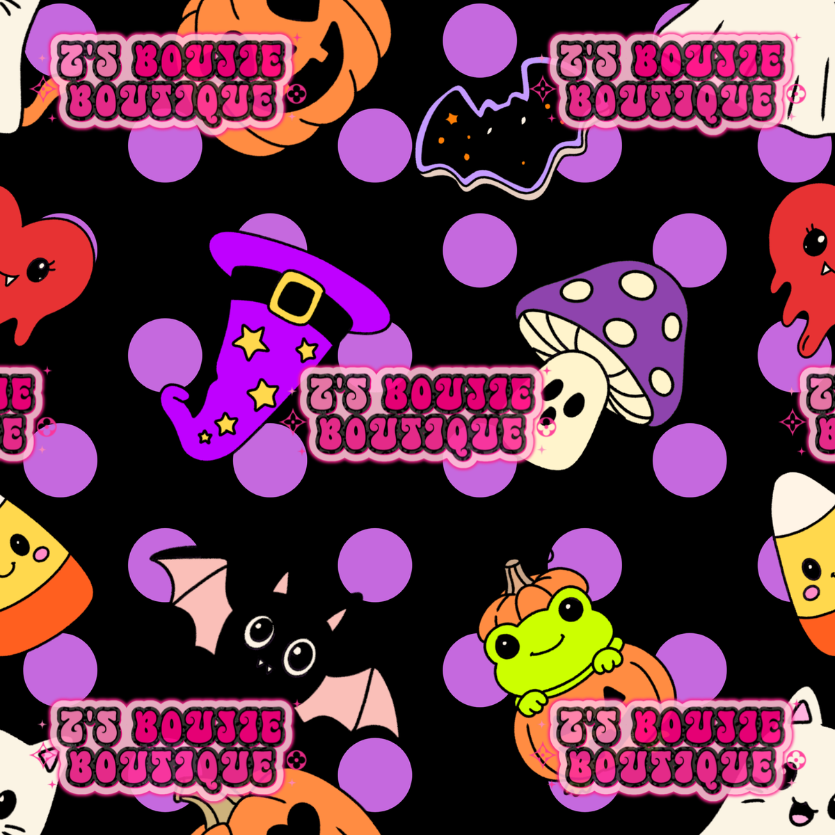 halloween-purple-dots-seamless