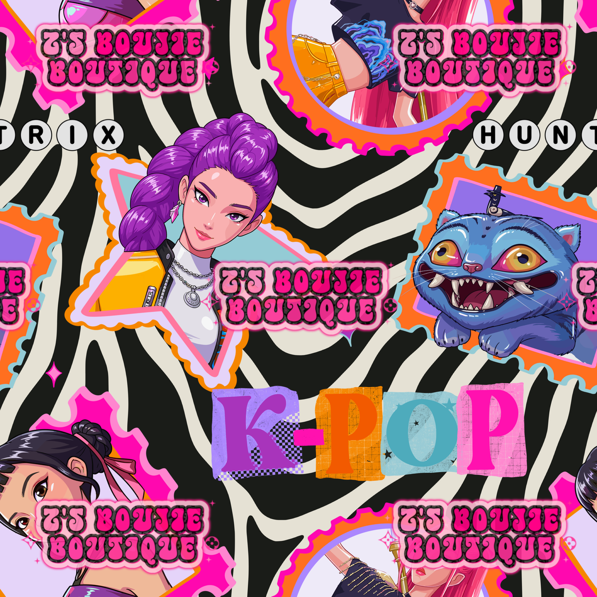 kpop-zebra-seamless