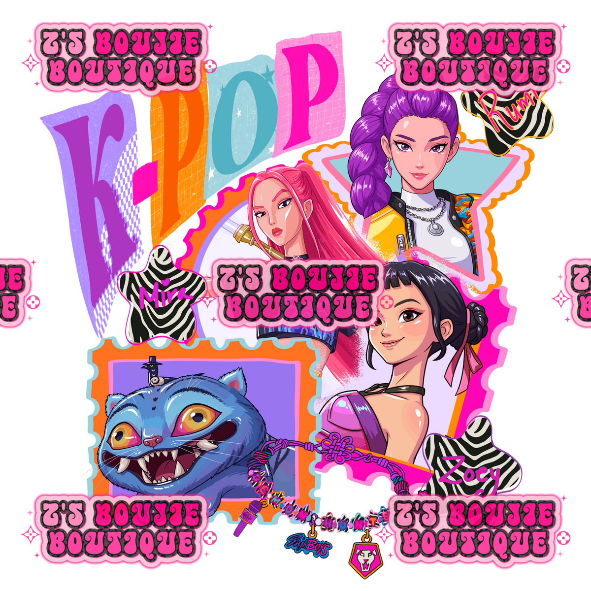 kpop hunters png