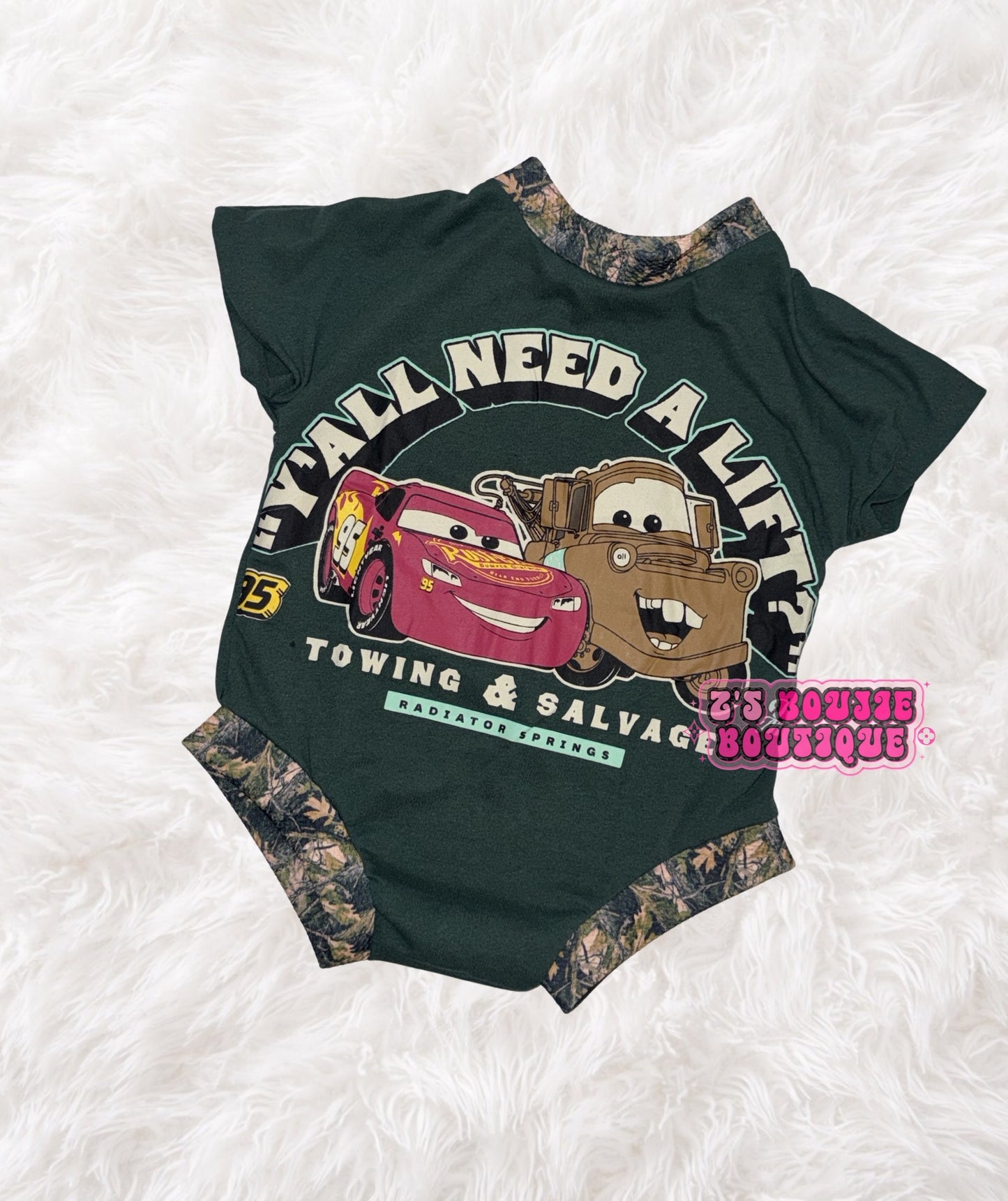 CARS Tee Romper