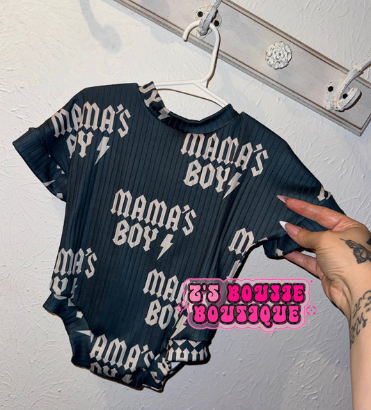 Mama’s Boy Tee Romper