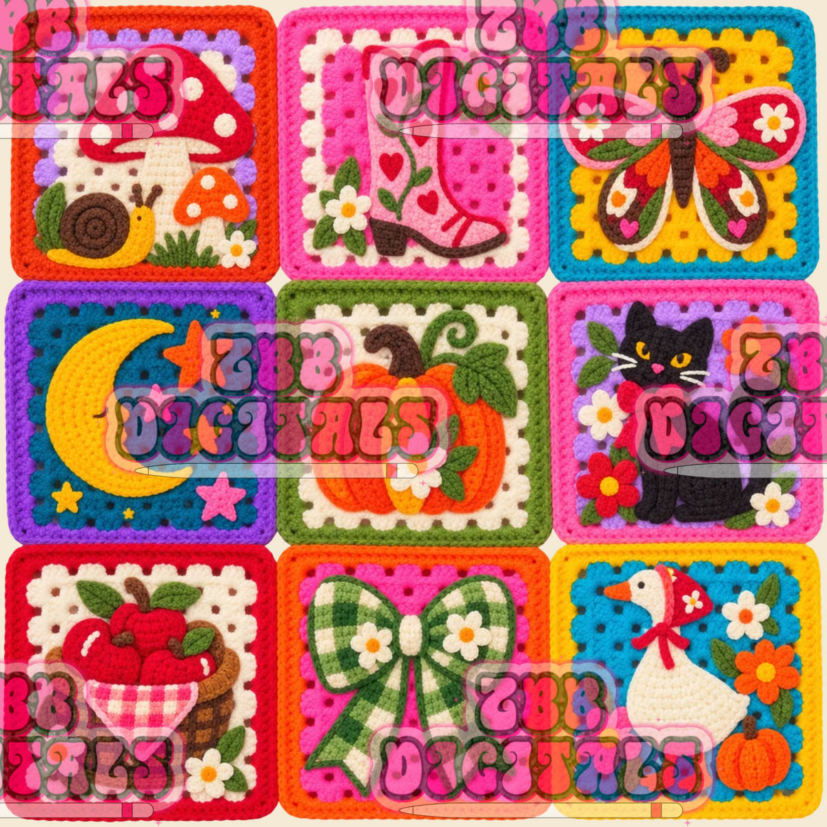 Groovy fall mushie cuties