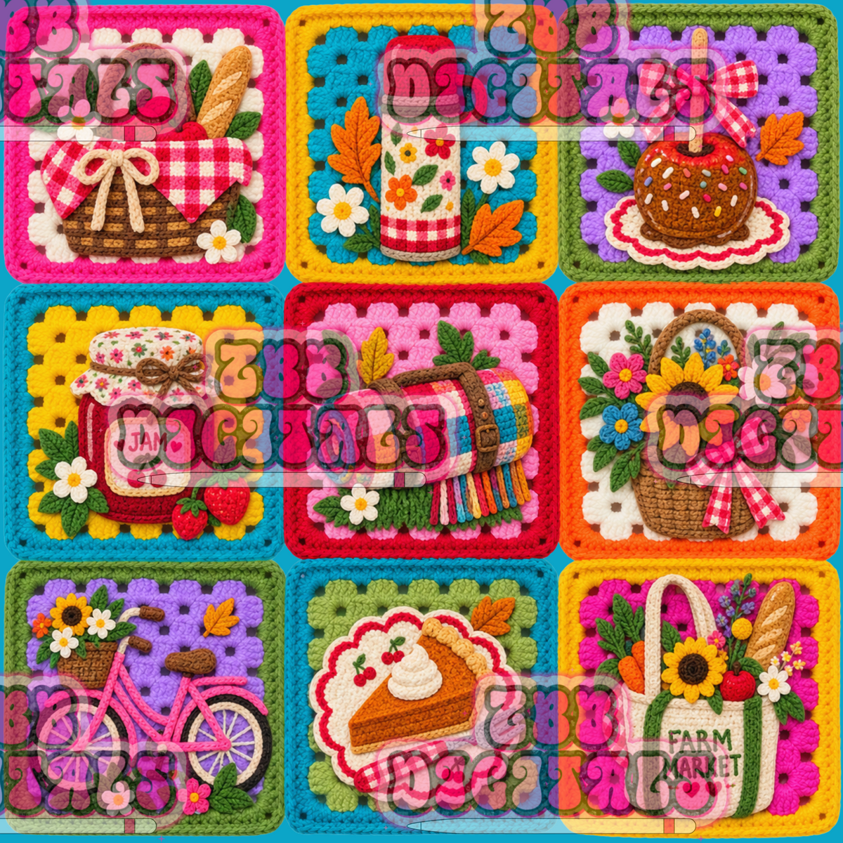 Fall treats crochet