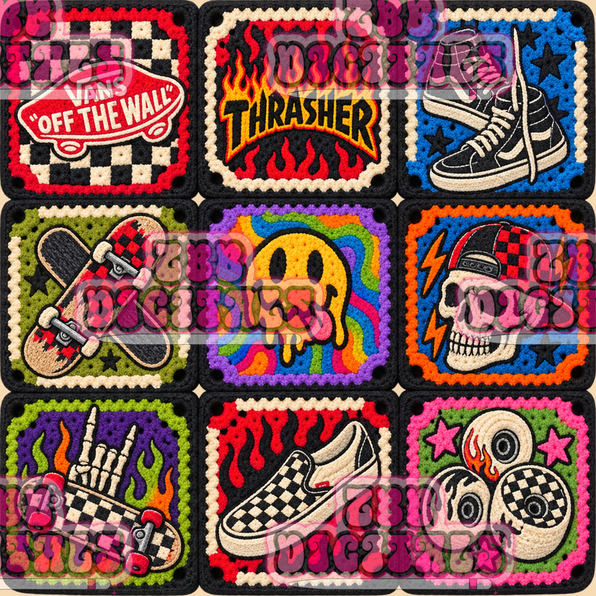 Thrasher Crochet
