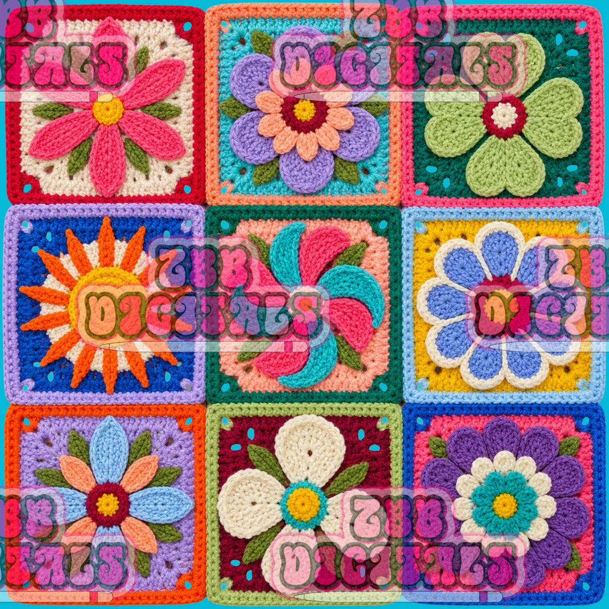 Groovy flowers