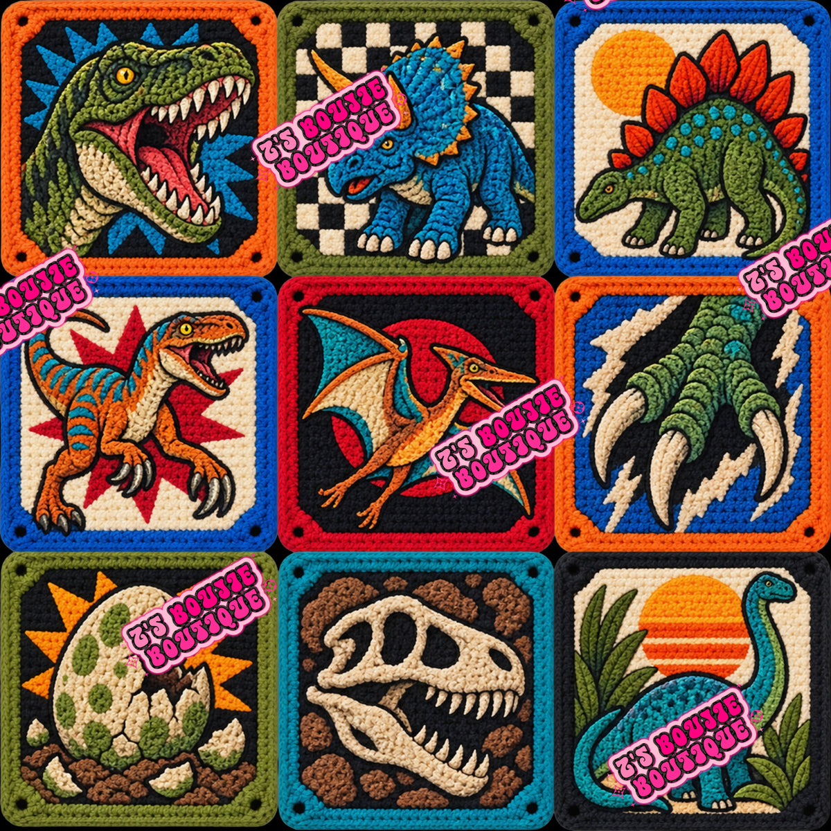 dinosaur-jurassic-seamless-crochet