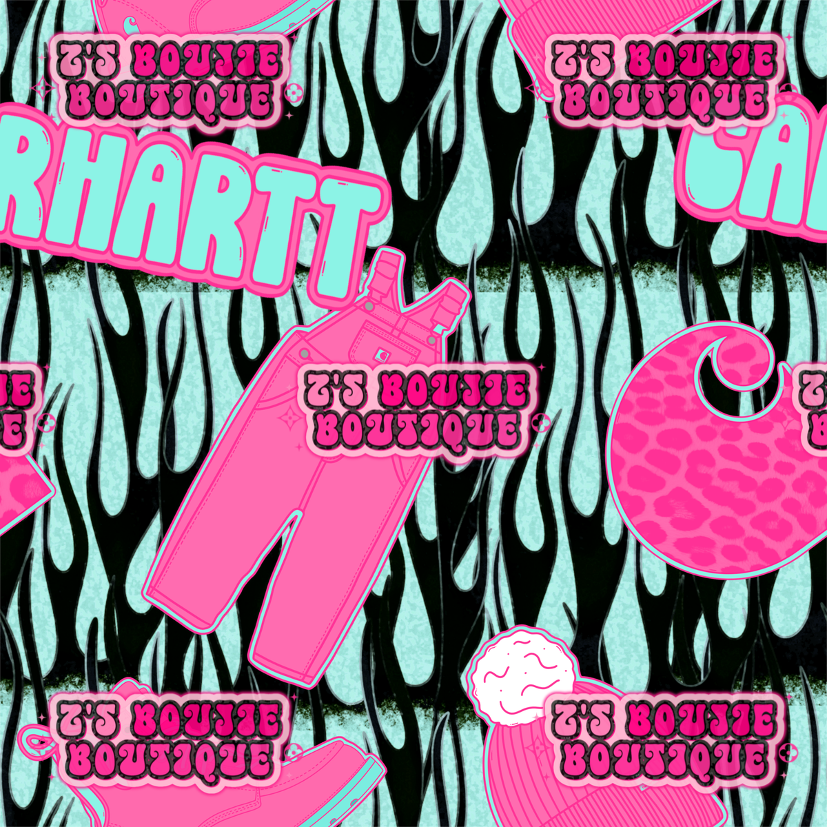 hartt-black-pink-flames-seamless