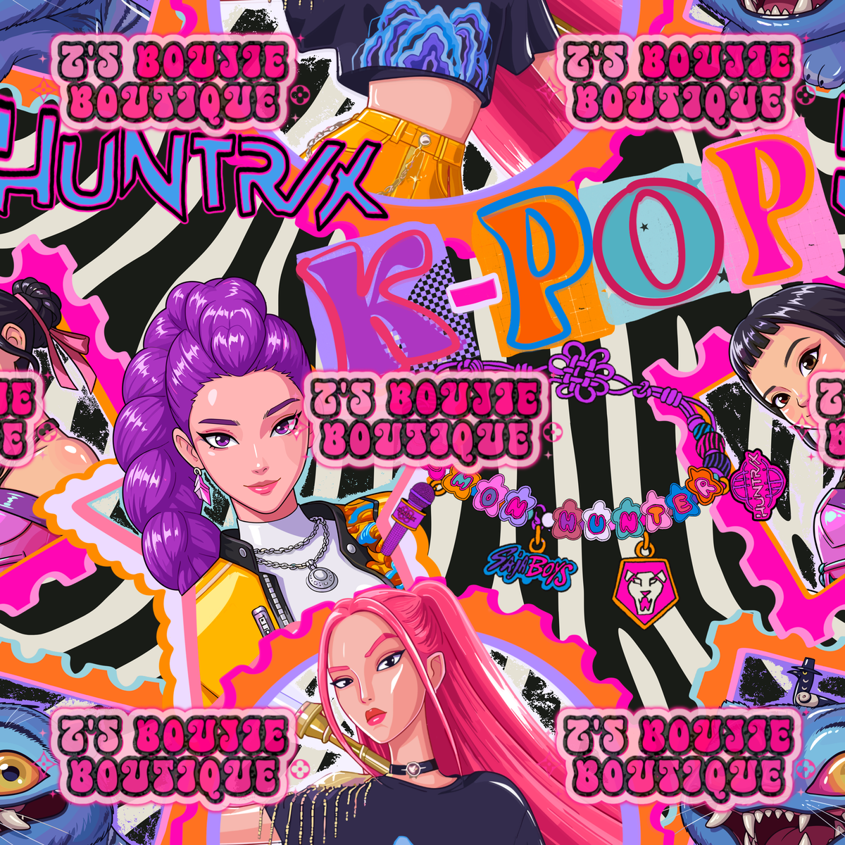 Kpop Hunters Seamless